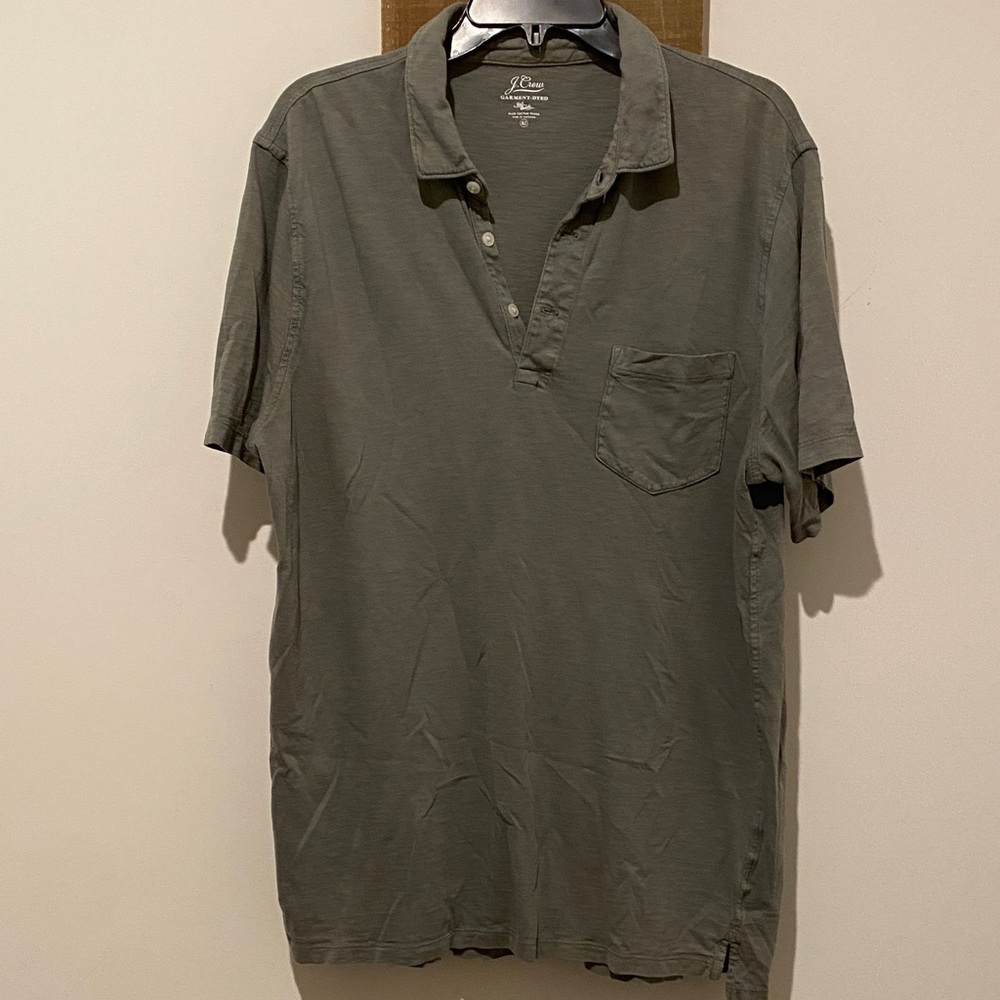 J. Crew Olive Men's Polo Shirt